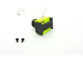 gerçek adaptörü çerçeve mini standart boyut kamera elektronik monte edin yarışçı yarış 3d print model - Mito3D