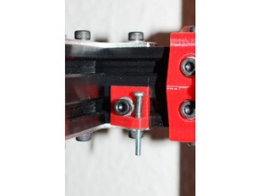 vertical z endstop screw holder d-bot 3d printer parts dbot 3d print model - Mito3D