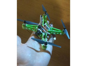 tello elicottero modello di robot 3d print model - Mito3D
