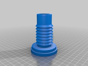 ponta de mangueira bomba da piscina partes 3d print model - Mito3D