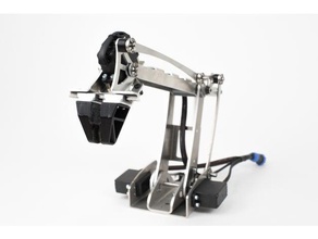 turtle robotic arm 3d printed parts robotics ground drone mars rover remote robot 3d print model - Mito3D