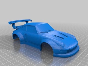 porsche 911 openz v16 passe-temps 3d print model - Mito3D
