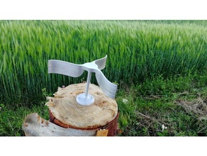 anemometer klein wind gauge 3d print model - Mito3D