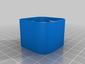 4x 18650 top containers customized 3d print model - Mito3D