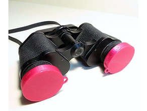 binocular caps 47mm sport & outdoors 3d print model - Mito3D