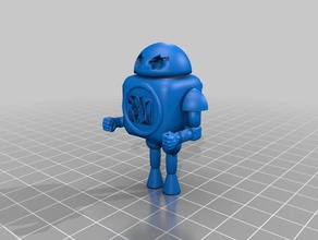 charles personal robot 3d printing 3d print model - Mito3D