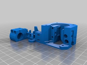 prusa mk3 extruder body 12mm sensor 3d printer parts 3d print model - Mito3D