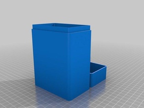 seed box 2 containers customized 3d print model - Mito3D
