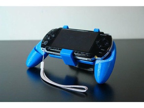 psp holder video games case controller videogames 3d print model - Mito3D