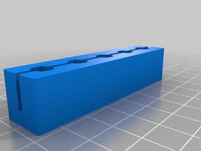 1x5 7mm 033 tolerance tool holders & boxes customized 3d print model - Mito3D
