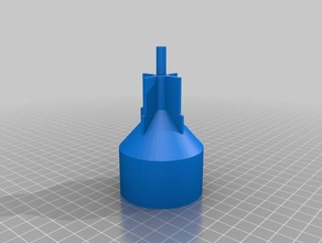 sodastream syrup funnel kitchen & dining 3d print model - Mito3D