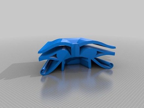 horus Auge - symbol Schilder & logos 3d print model - Mito3D