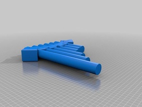 link del flauto di pan spirit tracks oggetti scena la leggenda zelda prop 3d print model - Mito3D