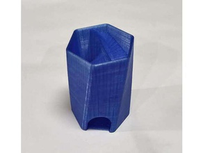 dice tower dd helical spiral twist twisted 3d print model - Mito3D
