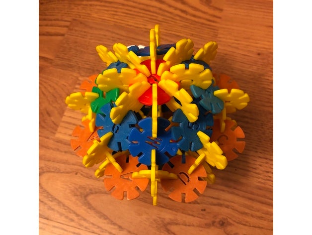 build flakes construction toys sets education kids stem 3D print model - Mito3D