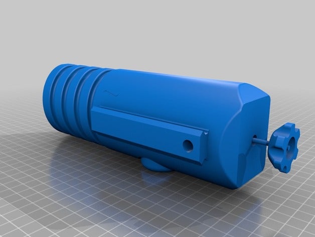 40mm in botte di lanciagranate, airsoft giocattoli meccanici 3D print model - Mito3D