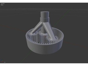 planet drive 3d printing tests gear planetary 3d print model - Mito3D