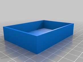 5x7 case 10 pcb buildings & structures box 3d print model - Mito3D