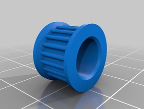 dentada de la rueda polea Impresora 3d las piezas tensora 3d print model - Mito3D