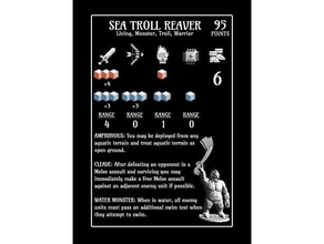 sea troll reaver Spielzeug & game Zubehör opentactics 3d print model - Mito3D