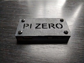 pi zero case 3d printing raspberry 3d print model - Mito3D
