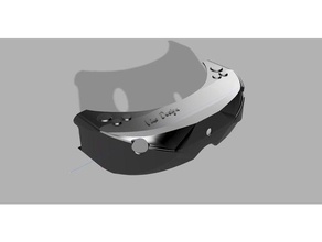skyzone sky02 peau tpe r c véhicules fpv lunettes googles 3d print model - Mito3D