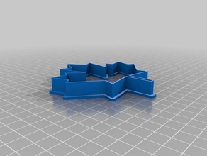 Ahorn Blatt Ausstecher Küche und Esszimmer Kanada Kanada-Tag cookie niedlicher cookiecutter cutter 3d print model - Mito3D