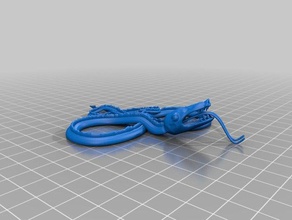 serpent thor sculptures 3d print model - Mito3D