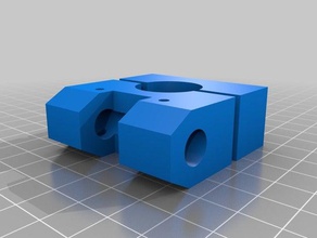 my customized customisable yagi-uda element holder hobby 3d print model - Mito3D