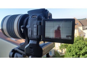 collier pour trépied t2 de montage la caméra vivitar 500mm bower pro-optique rokinon samyang walimex 3d print model - Mito3D