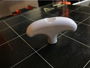 halat çekme kolu yedek parça 3d print model - Mito3D