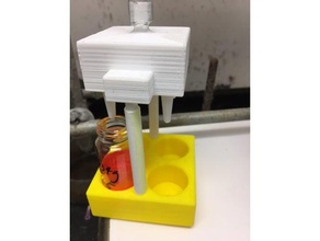 purga de ar frascos cintilação aprendizagem 3d print model - Mito3D