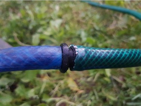 garden hose 12mm 15mm connector outdoor & 3d print model - Mito3D