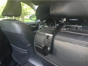 car seat handbag hanger remix automotive bag holder hook camry purse toyota 3d print model - Mito3D