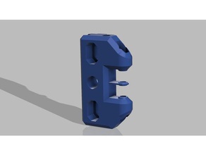 robusto, fiable xy de los rodillos monte hipercubo evolución 5mm la polea edición Impresora 3d las piezas corexy evo tensora 3d print model - Mito3D