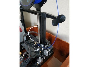 filament guide creality ender 3 3d printer parts 3d print model - Mito3D