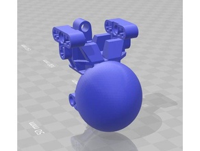 toa mata vore belly toys & games bionicle lego compatible 3d print model - Mito3D