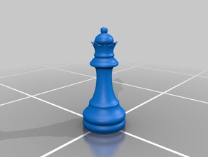 chess pieces 3d printing boardgame 3d print model - Mito3D