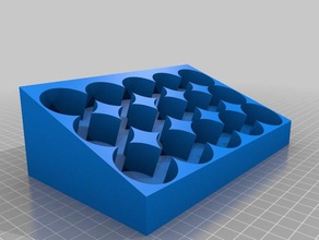 my customized paint tray tool holders & boxes 3d print model - Mito3D