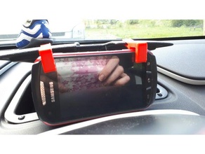 smartphone clip chevy volt & 125 mm de espesor teléfono el móvil 3d print model - Mito3D