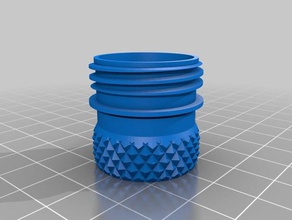 minha personalizado pet container parafuso de aperto recipientes 3d print model - Mito3D