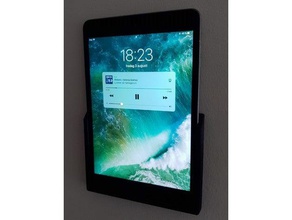 ipad mini 2 wall mount tablet apple 3d print model - Mito3D