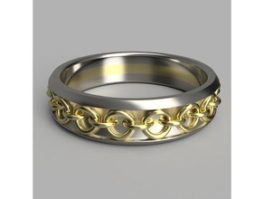 alliance n 60 les anneaux anneau bague bijoux mariage de l'anneau 3d print model - Mito3D