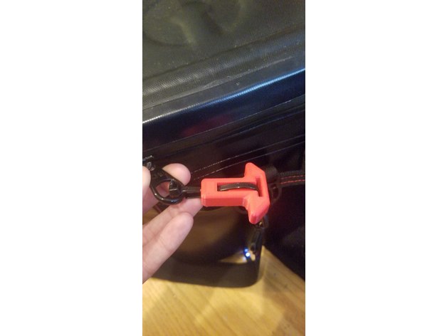 big zipper pull handle replacement parts cooler yeti zipperpull 3D print model - Mito3D
