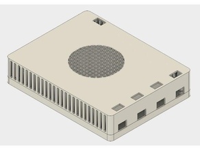 tsa8498 amplificatore caso La stampa 3d 3d print model - Mito3D