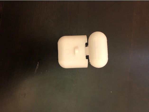 airpod Fall Deckel-Schlüsselring-Halter - Elektronik Luft airpod-Halter 3D print model - Mito3D