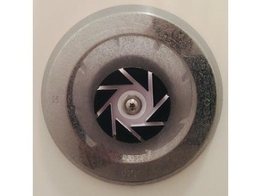 shower knob aperture science logo bathroom diy portal 3d print model - Mito3D