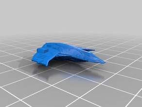 l'aigle modèles d'élite elite dangereux elitedangerous vaisseau spatial 3d print model - Mito3D