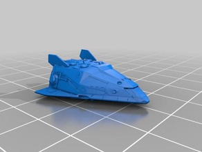 le transporteur modèles d'élite elite dangereux elitedangerous vaisseau spatial 3d print model - Mito3D
