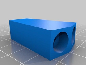 extruder merger 30 y split remix 3d printer parts 3d print model - Mito3D